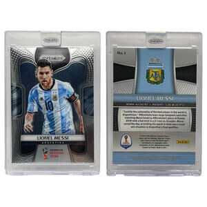 2018 Prizm World Cup Lionel Messi #1 Argentina